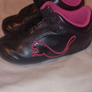 Puma Kids Sneakers in Black and Pink